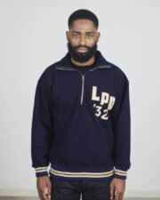 Gypsy & Sons Cheer Half Zip Jersey - Navy