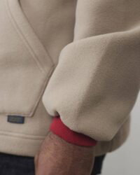 Gypsy & Sons Colour Fleece Parka - Beige