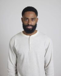 Loop & Weft Double Face L/S Henley - Grey