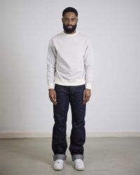 Loop & Weft SZ Pinborder Knit Sweatshirt - Grey