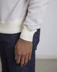 Loop & Weft SZ Pinborder Knit Sweatshirt - Grey