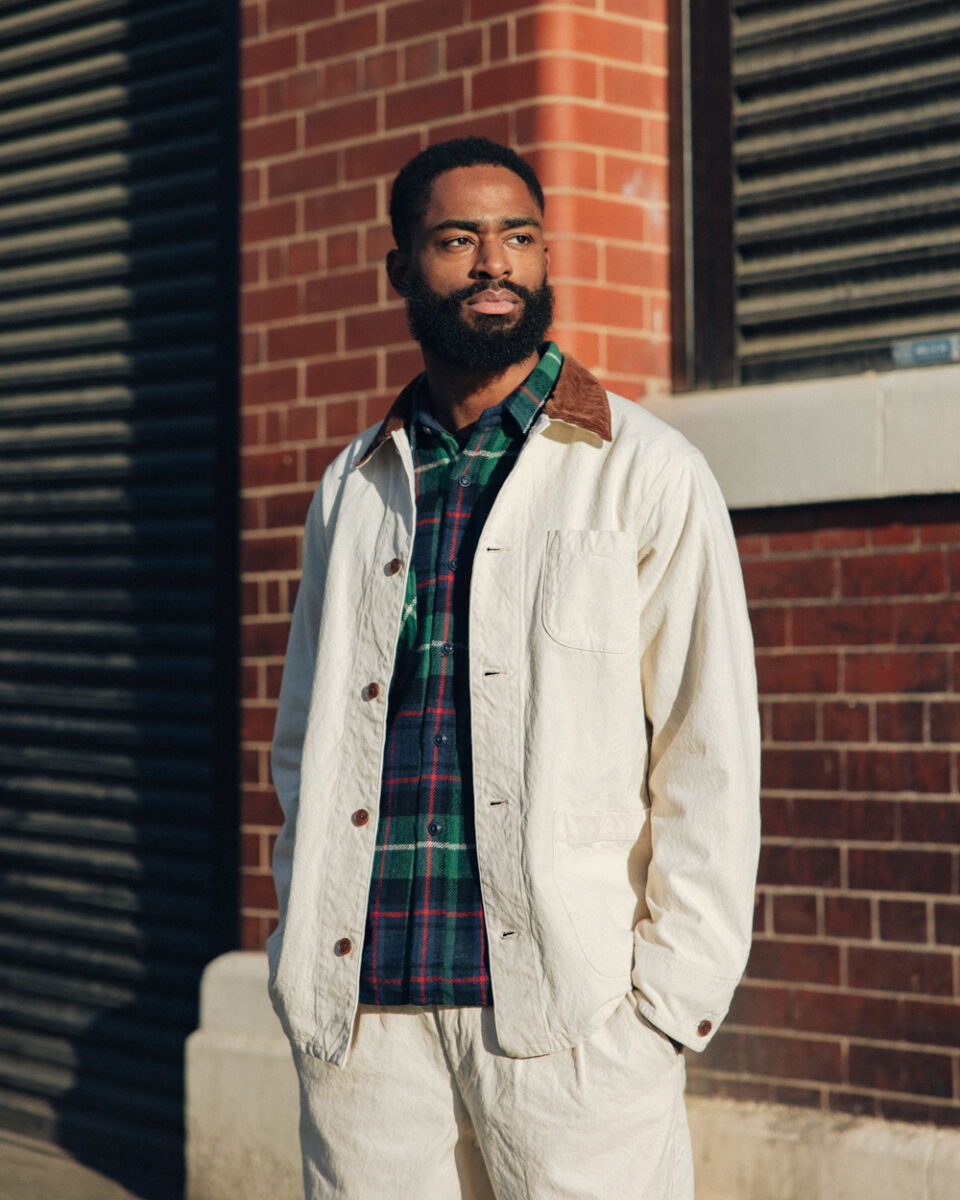 Seuvas Takeyari Jacket and Pants, with a Seuvas Flannel Shirt