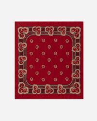 One Ear Brand x Ooe Yofukuten Ecossaise Bandanna - Turkey Red
