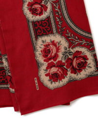 One Ear Brand x Ooe Yofukuten Ecossaise Bandanna - Turkey Red
