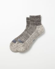 RoToTo Hemp/Organic Cotton Pile Sock - Black