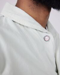 Takeyari Canvas Shawl Collar Jacket - Matcha Overdye