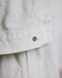Takeyari Canvas Shawl Collar Jacket - Matcha Overdye