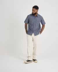 10oz Canvas 2 Tuck Trousers - Image 2