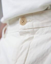 Seuvas 10oz Canvas 2 Tuck Shorts - Natural