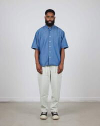 Seuvas Cotton x Linen BD Shirt - Indigo