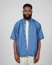 Seuvas Cotton x Linen BD Shirt - Indigo
