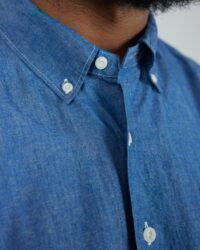 Seuvas Cotton x Linen BD Shirt - Indigo