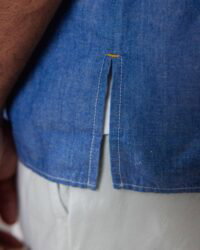 Seuvas Cotton x Linen BD Shirt - Indigo