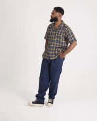 Seuvas Linen Open Collar Shirt