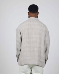 Seuvas Linen Utility Shirt - Grey