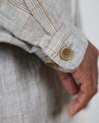 Seuvas Linen Utility Shirt - Grey