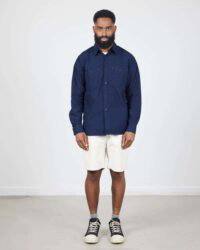 Seuvas Chambray Work Shirt - Dark Indigo