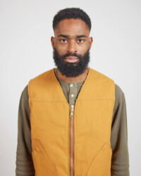 Alberton Japan Outdoor Vest - Camel