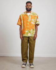 Gypsy & Sons Bandanna Patchwork Shirt - Orange