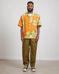 Gypsy & Sons Bandanna Patchwork Shirt - Orange