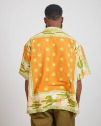 Gypsy & Sons Bandanna Patchwork Shirt - Orange