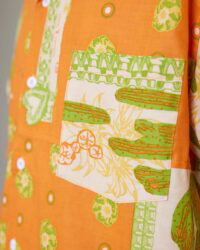 Gypsy & Sons Bandanna Patchwork Shirt - Orange
