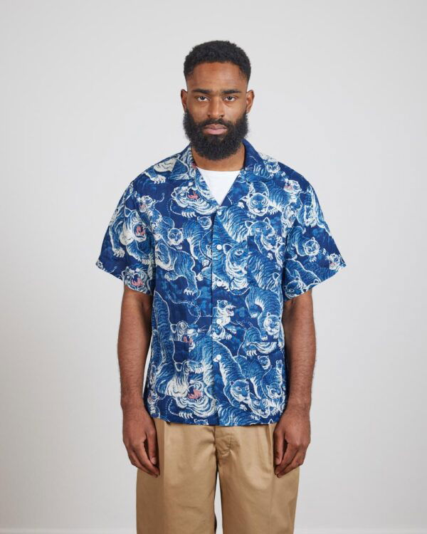 Gypsy & Sons Hundred Tiger Shirt - Indigo