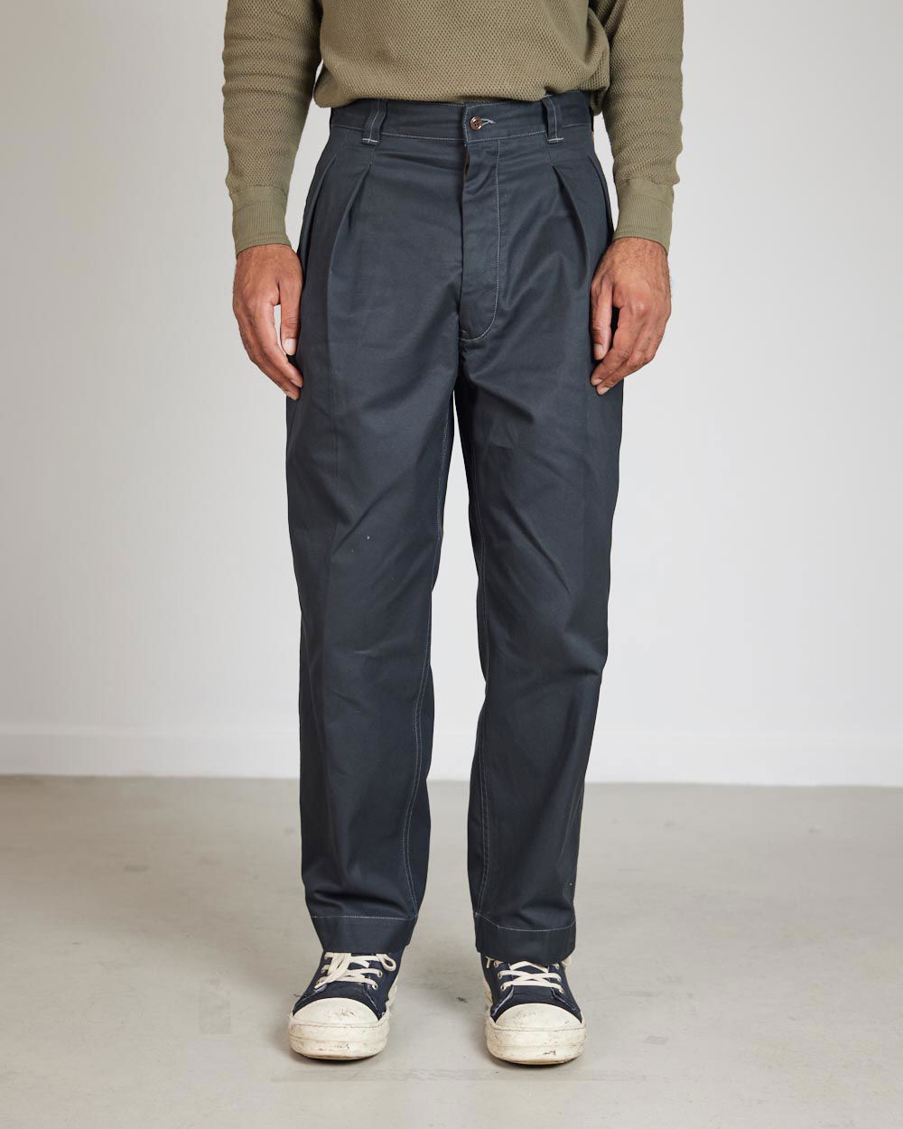 実物 M52 French Military black chino pants 全国通販】DEAD STOCK 60s FRENCH ARMY