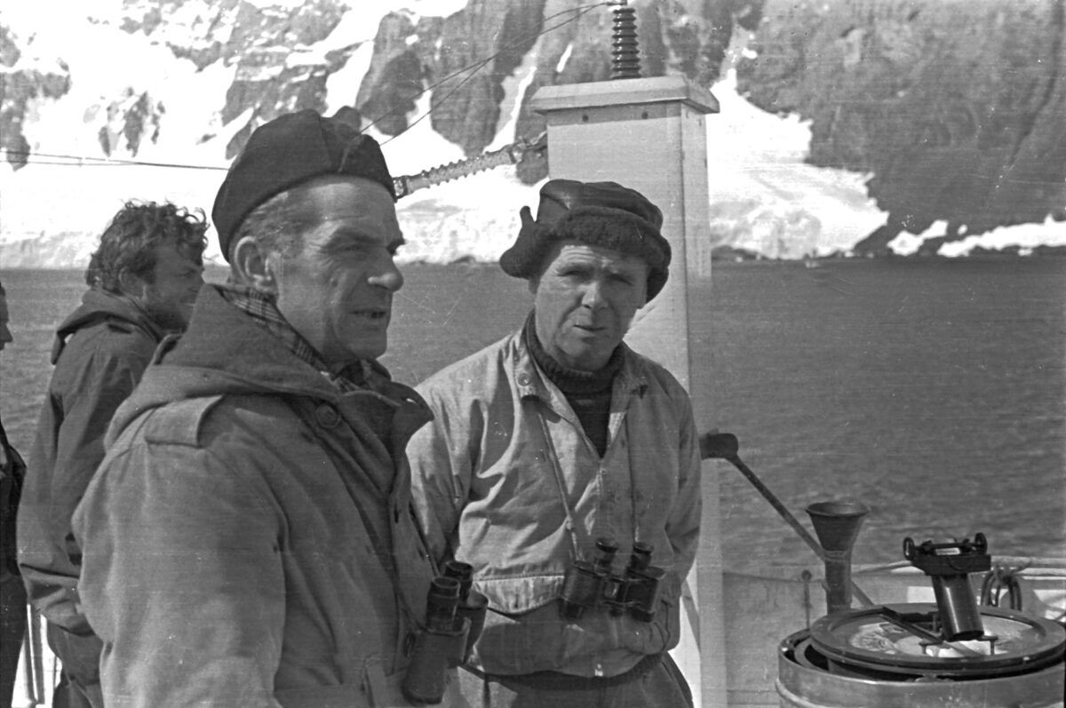 Big jackets during Operation Tabarin