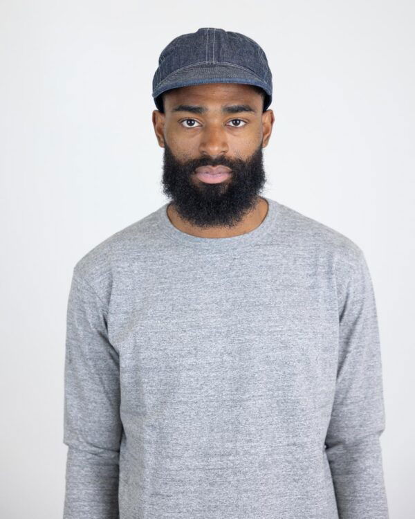 Papa Nui Indigo A-3 Denim Cap