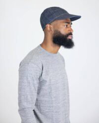Papa Nui Indigo A-3 Denim Cap