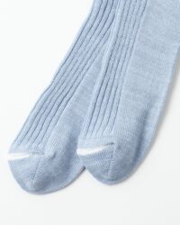 RoToTo Hemp/Organic Cotton Stripe Sock - Blue