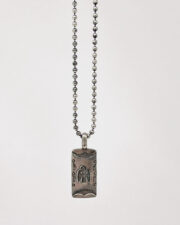 Red Rabbit Trading Co. Hand-Stamped Sterling Tab Pendant
