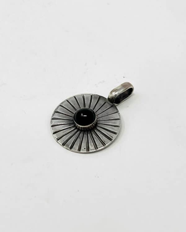 Red Rabbit Trading Co. Black Sun Pendant