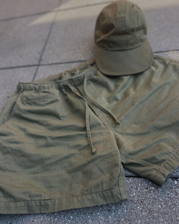 Papa Nui Atoll Beach Trunks - Olive Drab