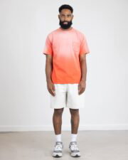 Riding High Jersey Sun Fade Tee - Orange