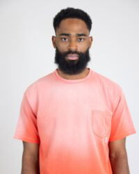 Riding High Jersey Sun Fade Tee - Orange