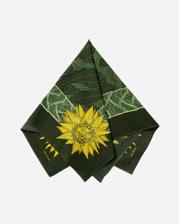 One Ear Brand Musella Lasiocarpa Bandanna - Jungle Camo