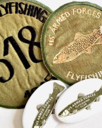 Papa Nui Armed Forced Fly Fishing Patch Set