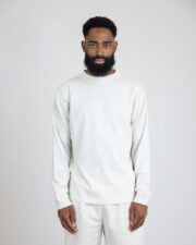 Riding High Bravo Yarn LS Tee - Natural Grey