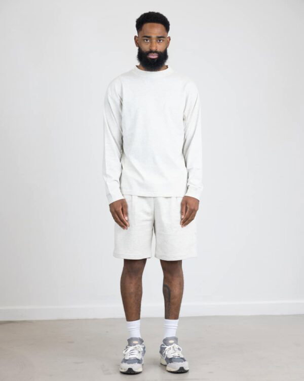 Riding High Bravo Yarn LS Tee - Natural Grey