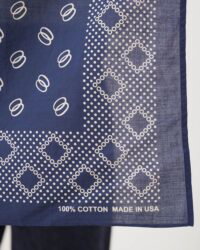 The Rite Stuff Twin Ring Selvedge Bandanna