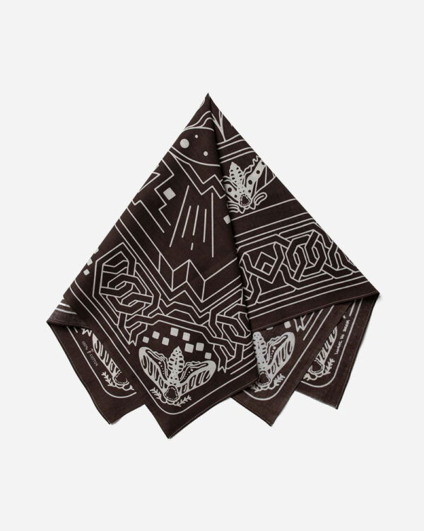 One Ear Brand Ga Bandanna - Mulch