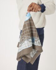 One Ear Brand Ore-Ossan Bandanna - Pearl
