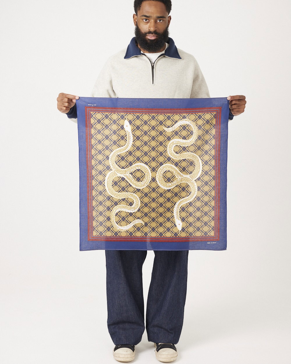 One Ear Brand Shirohebi Bandanna - Estate