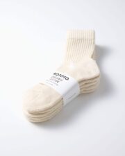 RoToTo Organic Daily 3 Pack Mini Crew Socks