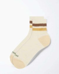 RoToTo Retro Athletic Ankle Socks