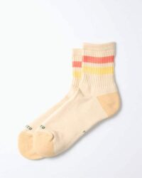 RoToTo Retro Athletic Ankle Socks