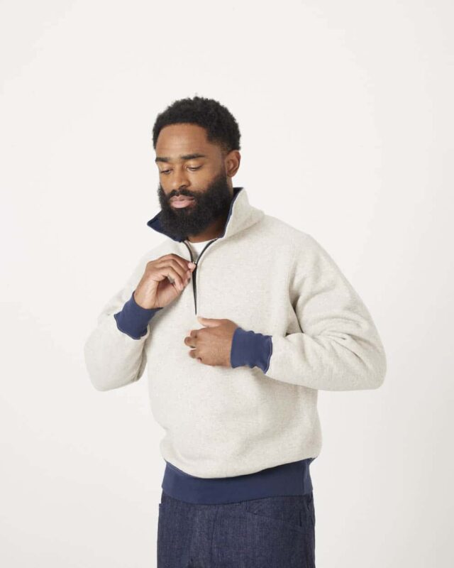 Riding High Azuma Tube Fleece Half Zip Sweat