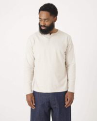 Riding High Tokyo Loopwheel Henley L/S Tee